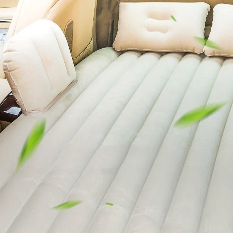 Universal Car Air Inflatable Travel Mattress Bed Universal for Back Seat Multi Functional Sofa Pillow Outdoor Camping Mat 1 Set inflatable air bed car sleeping mattress camping mattress inflatable camping mattress