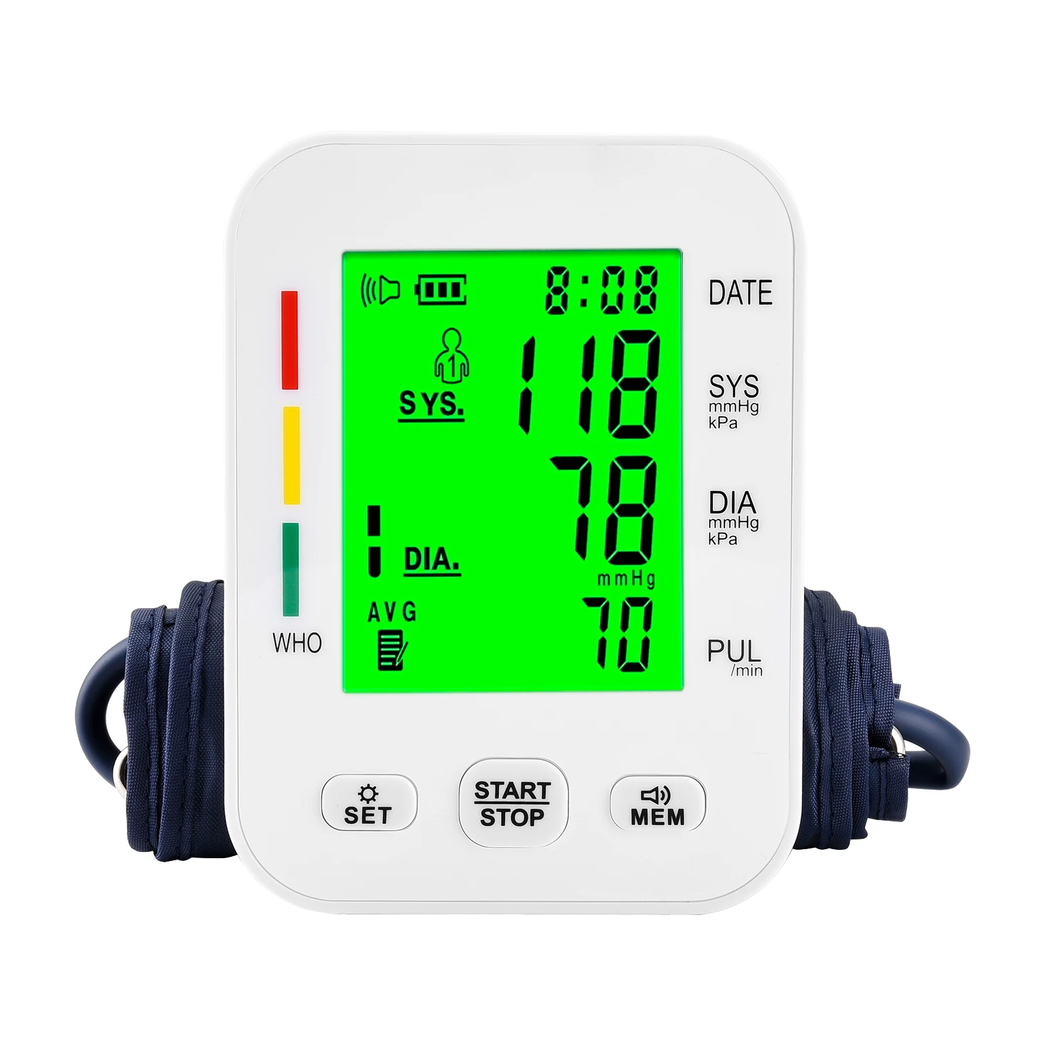 Szkia Digital Arm Tensiometer Manual Baumanometer Medical Sphygmomanometer Presion Arterial Blood Pressure Measurement
