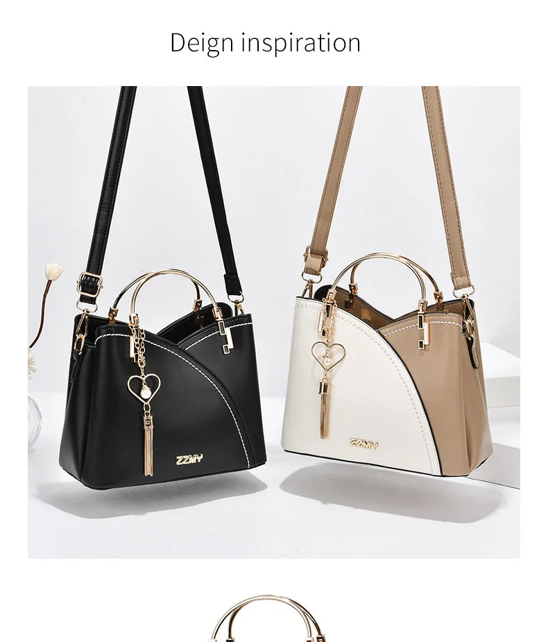 Stylish women’s shoulder bag with adjustable strap
