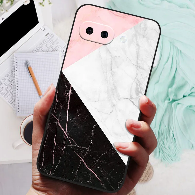 Cartoon Silicone Back Cover Phone Case - Soft Bumper Coque