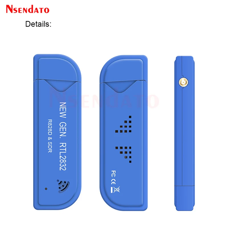 Digital RTL2832U & R828D SDR USB2.0 TV Stick Tuner 25 MHz To 1760 MHz A300U FM SDR TV Receiver Dongle With Antenna For Windows