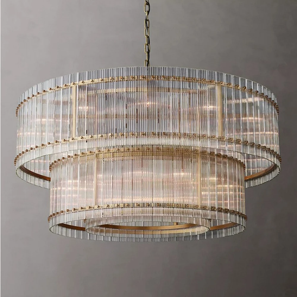 Retro American Ceiling LED Chandelier Lighting