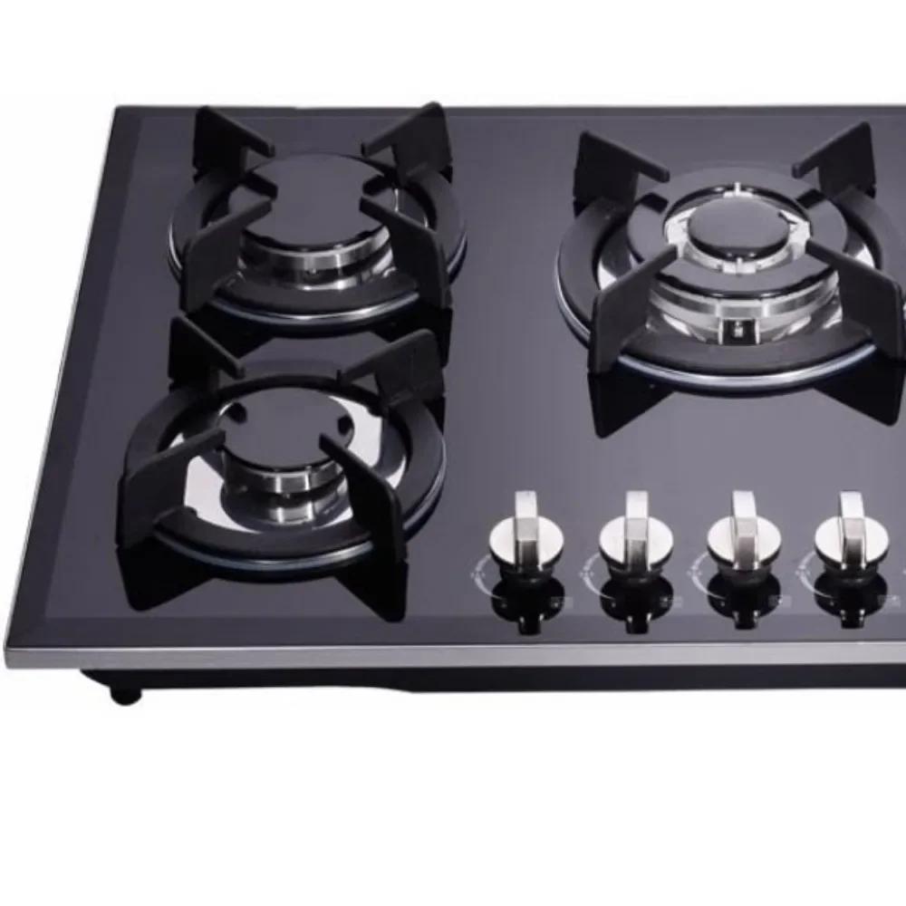 Kitchen gas range - tempered gas range - Kitchen gas range - Kitchen workstation cooktop  gas stove 4