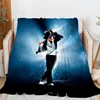 Nap Blanket Sofa M-Michael J-Jackson Knee Bed Fleece Camping Warm Winter Fluffy Soft Blankets King Size Microfiber Bedding 1