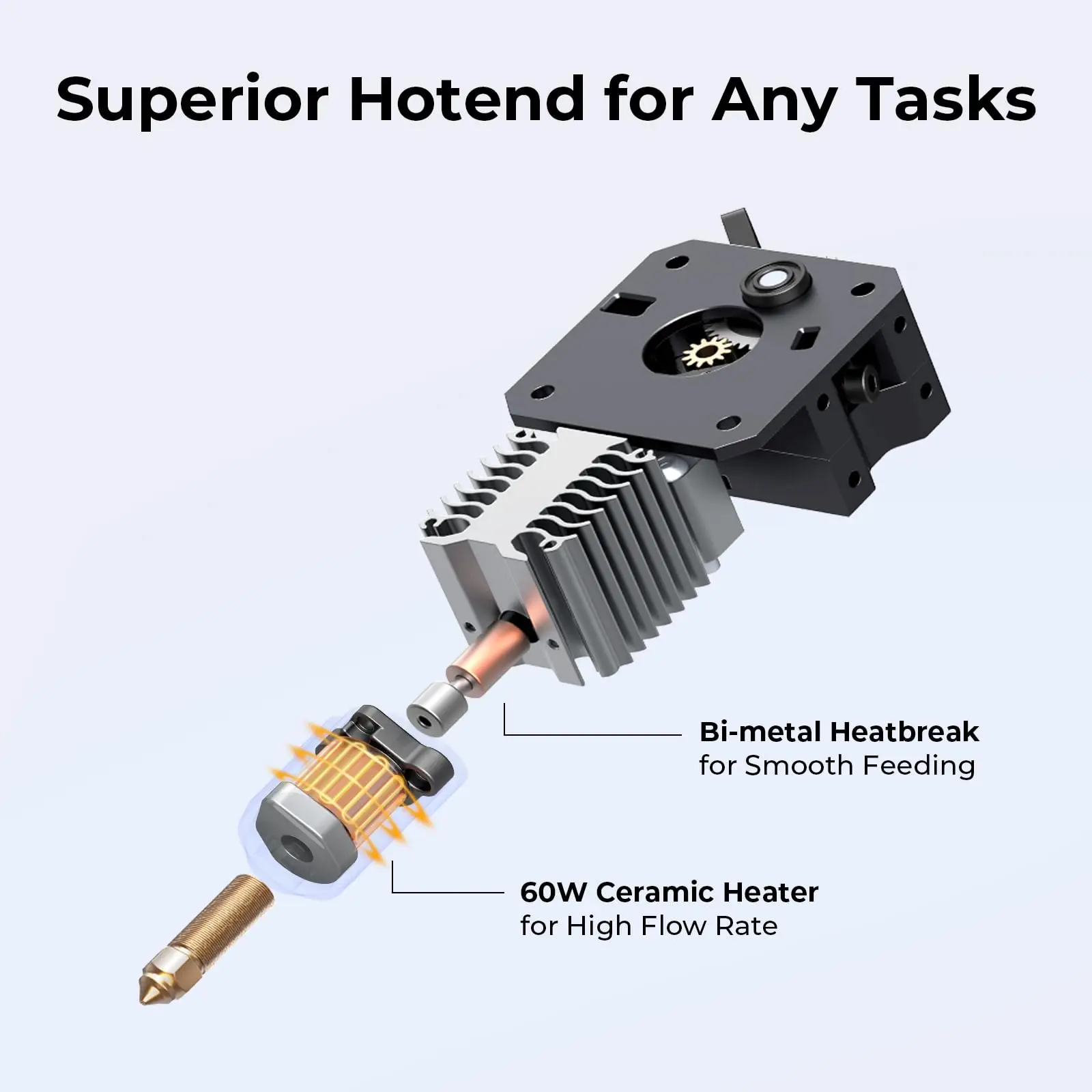 Creality 高速3Dプリンタ Ender-3 V3 KE Creality Ender 3 V3 KE | Ender 3 V3 KE 3D Printer | Creality