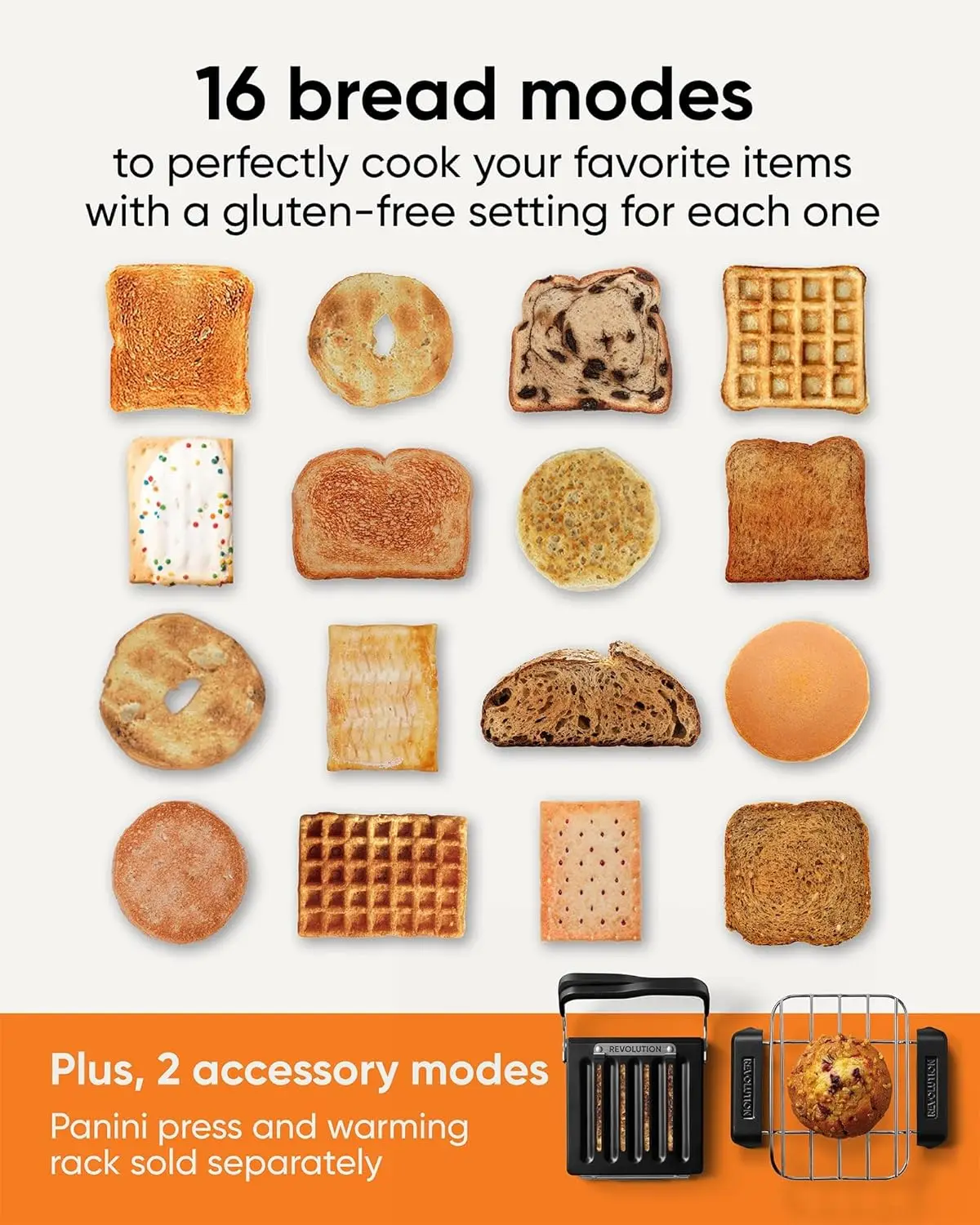 2-Slice Smart Toaster w/Patented Technology, Gluten-Free 3