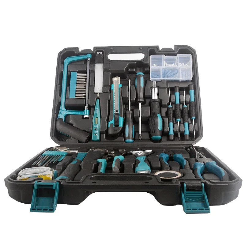 High quality fashion design multi-piece set home car bike repair artisan hardware kit home hand kit portable toolbox 3