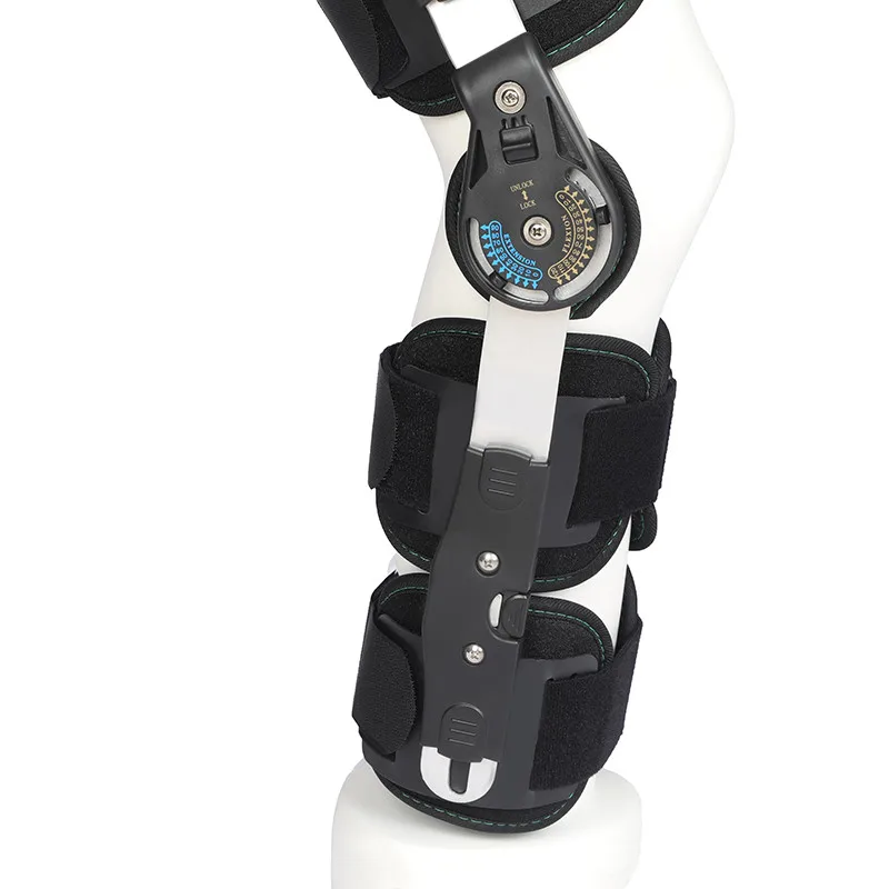 

TJKM010 Orthopedic Brace Knee Joint Fixation Bracket Orthosis Adjustable Leg Injury Splint Knee Fracture Protector
