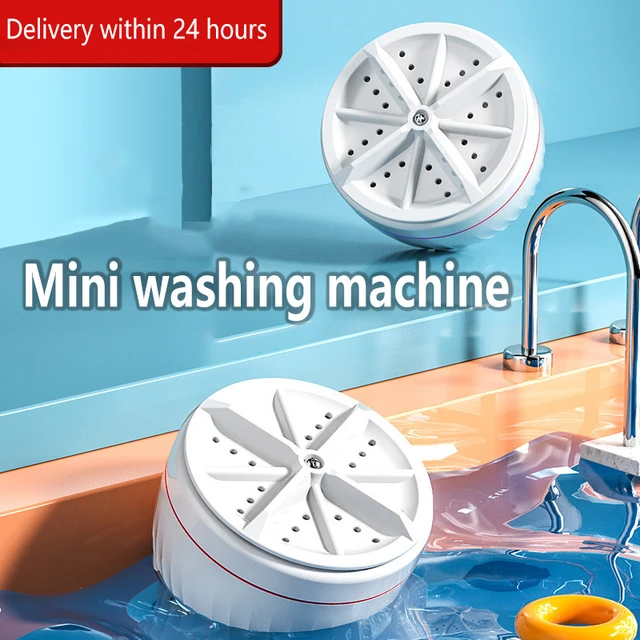 Mini Washing Machine Portable Washing Machines Free Shipping Clothes Washer  Rotating Turbines Laundry Machine USB For Home - AliExpress