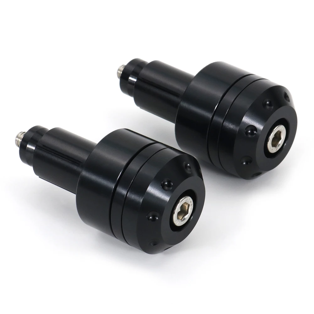 Motorcycle Handlebar Grips Bar End Cap Covers