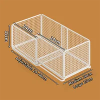 ชั้นวางของแบบมีชั้นวางซ้อนกันได้ ปรับขนาดได้ พร้อมลิ้นชักสำหรับจัดเก็บ 6