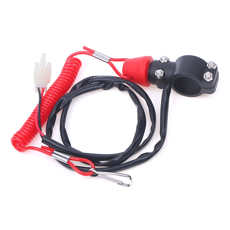 Universal Motorcycle Kill Switch & Safety Tether Cord