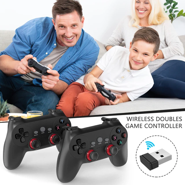 2PCS 2.4G Wireless Controller For Video Game Console Joystick For Android  TV/Game Box PC Control Gamepads - AliExpress