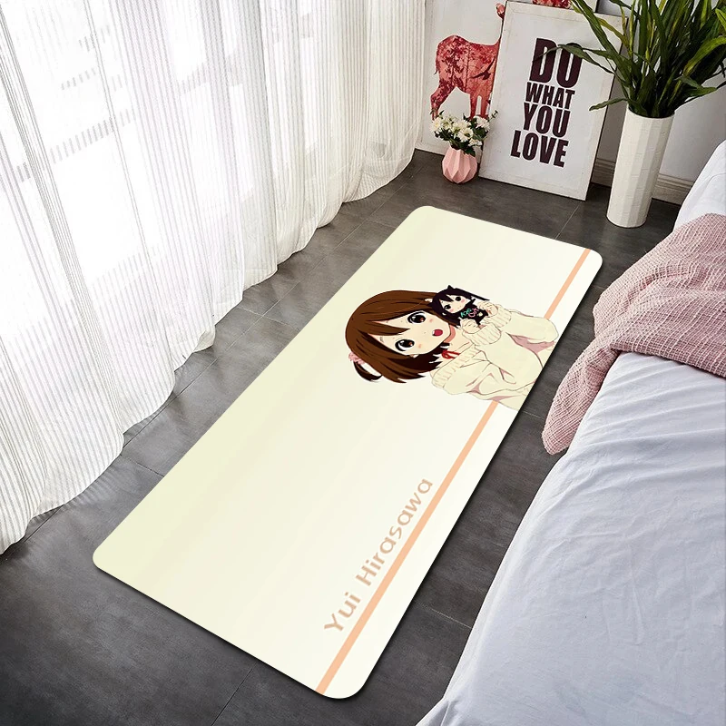 

K-K-ON Foot Mat Cute Washable Non-slip Kitchen Rug Doormat Entrance Door Room Mats Bedrooom Carpet Balcony Bath House Floor