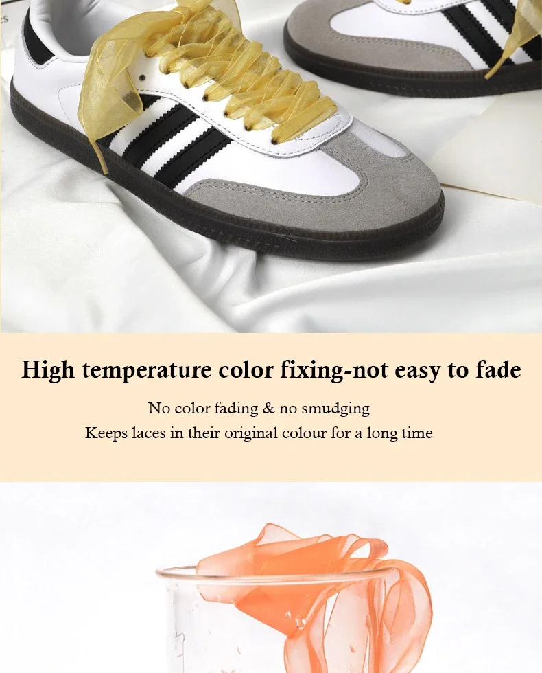 Lacci Scarpe Elastici In Pizzo Con Fiore - 2 Paia, Stile Balletto, Per Donna, Bianco E Nero - Foto 5