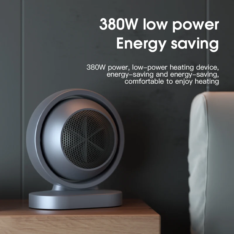 Xiaomi Youpin Portable Heating Fans Electric Fan Heater Desktop Warm Fan Stove Warm Air Blower Home Office Mini Radiator Heater 4