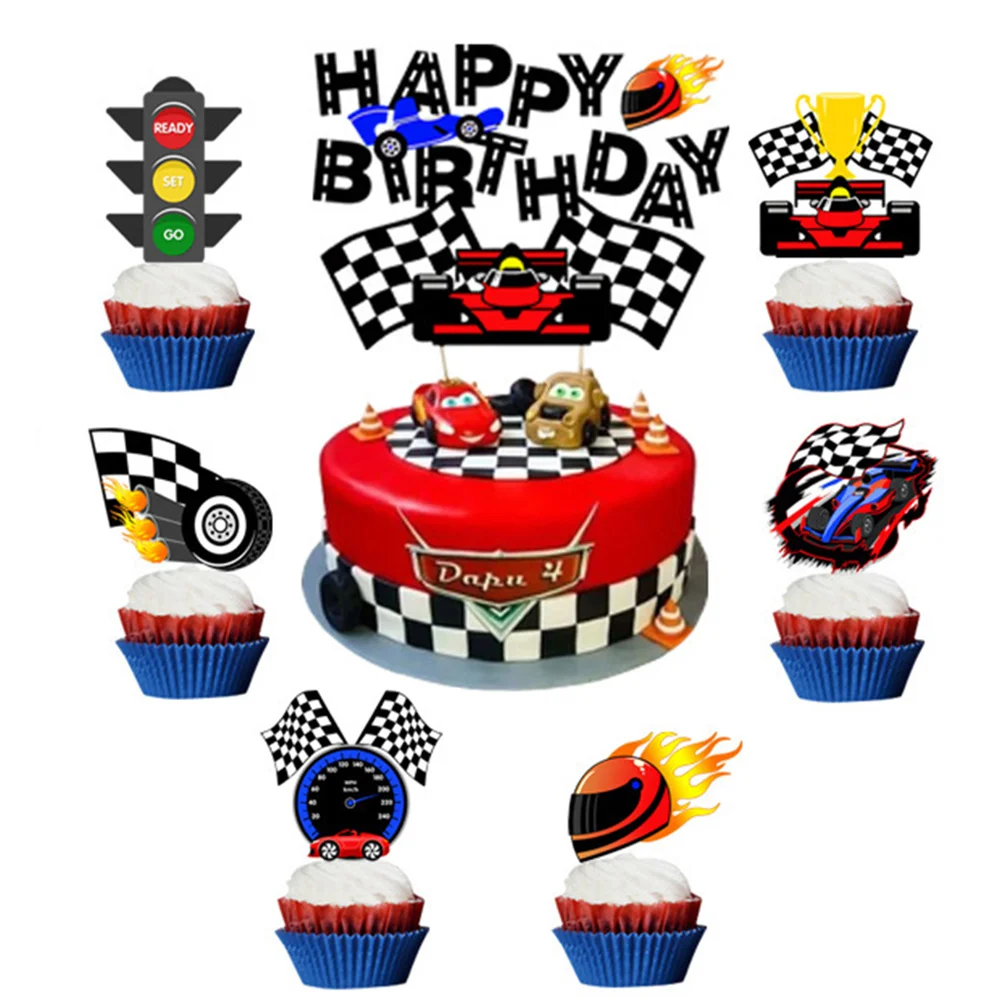 Cars Themed Cake Topper Fropper | Luxe Laser Studio