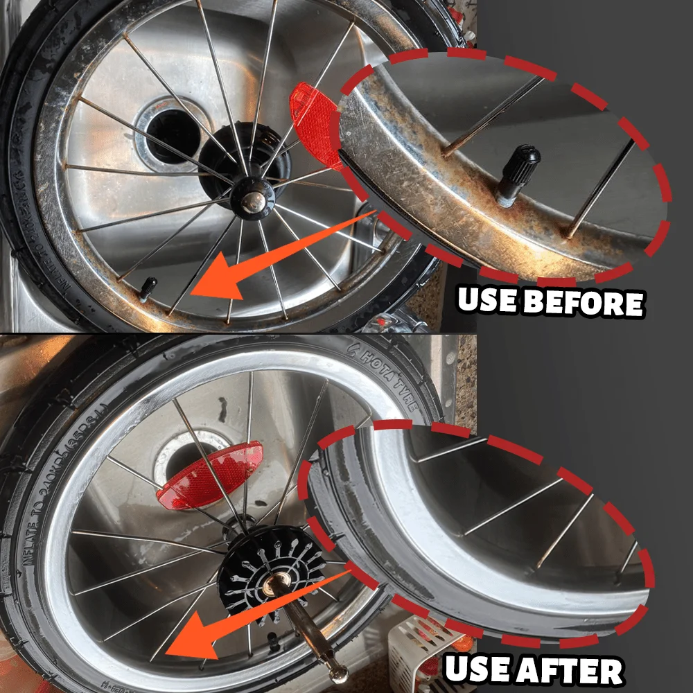 Instant Rust Remover Spray for Cars Pots Showers 1pc