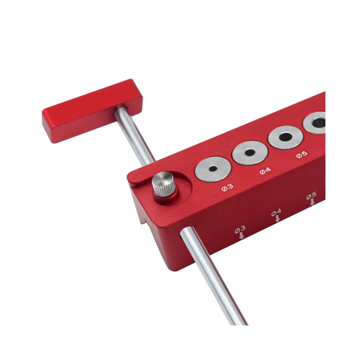 수직 포켓 홀 지그 목공 장부촉 드릴 가이드, 셀프 센터링 드릴 비트 가이드 지그 포지셔너 로케이터, 3-12mm