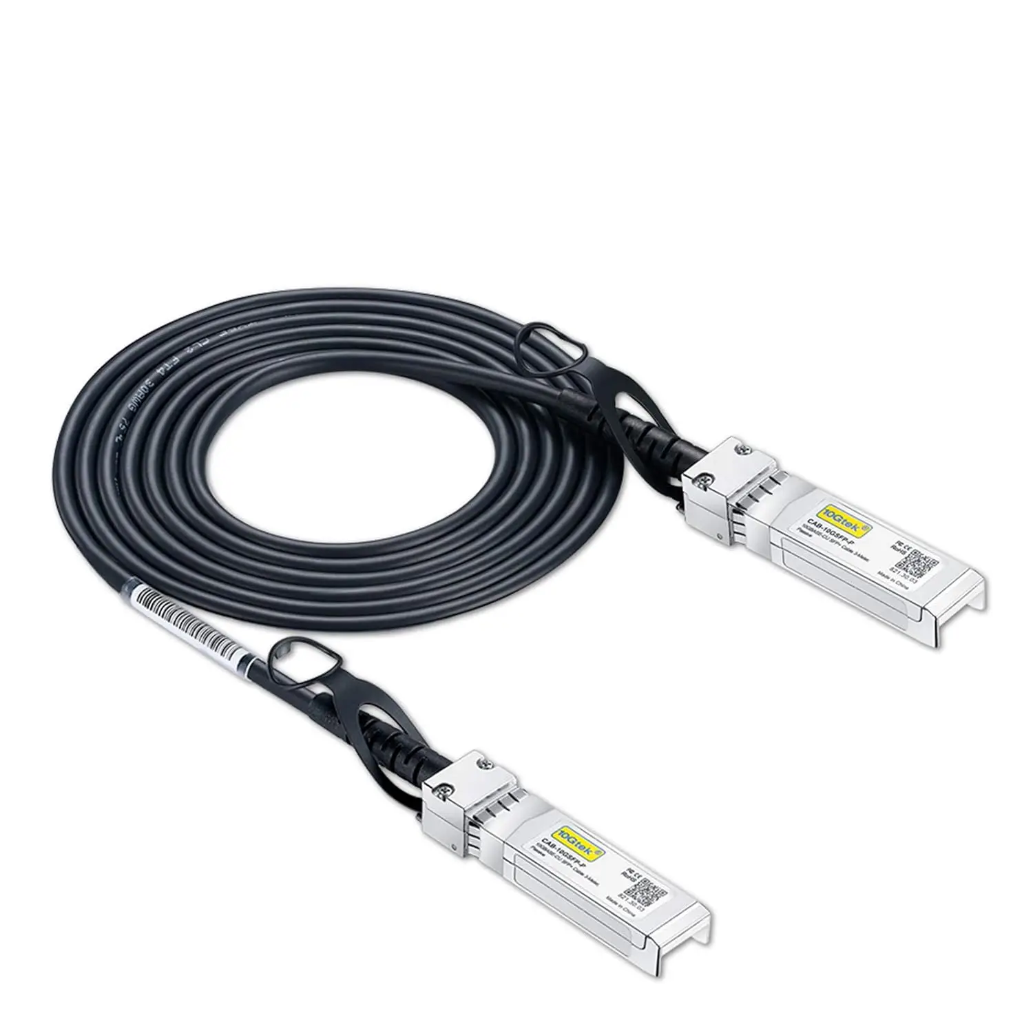 10G SFP+ DAC Twinax Copper Cable 0.5M/1M/2M/3M/5M/7M/10M 10GBASE copper cable for Cisco/Ubiquiti/MikroTik Switch