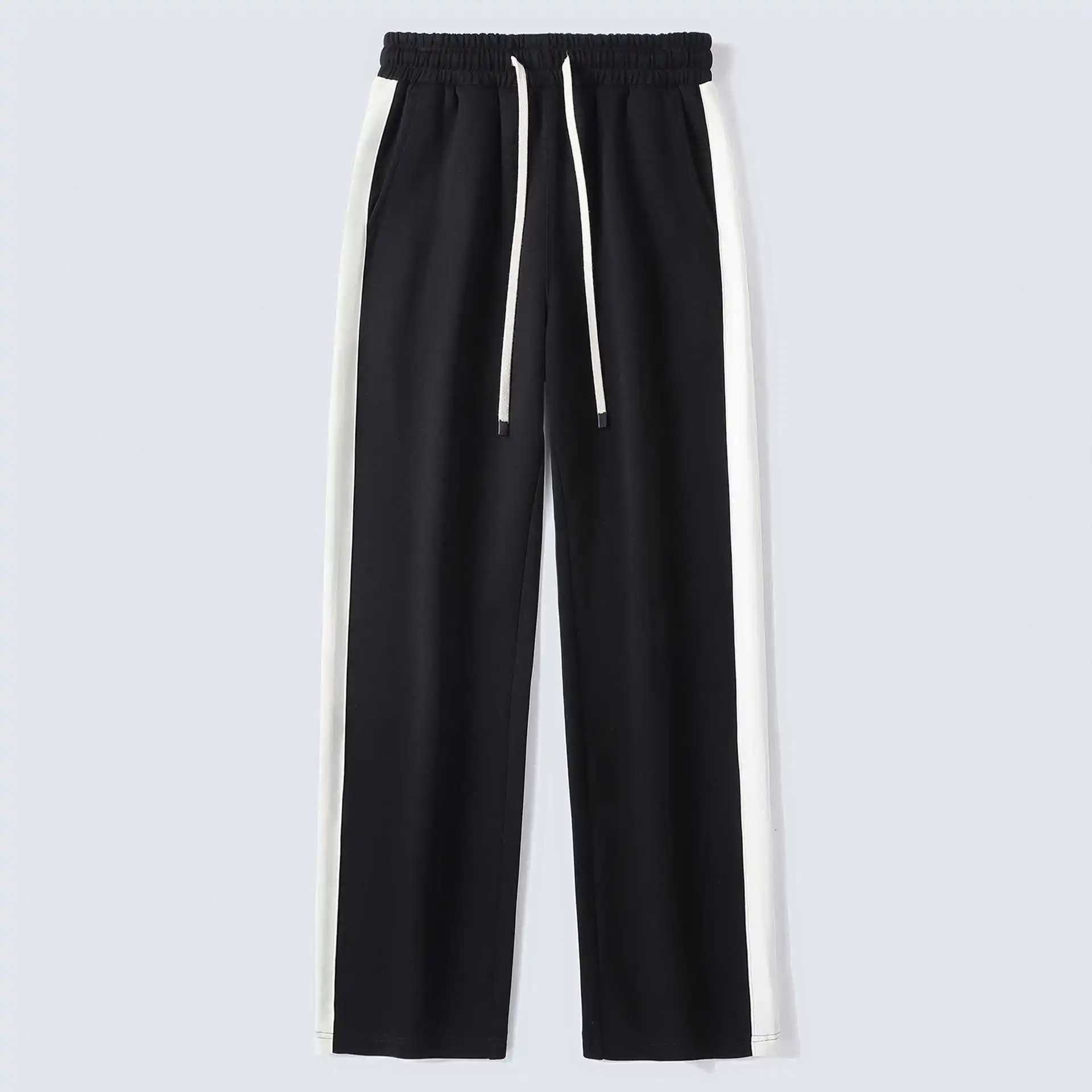 Men's Autumn Sweatpants, Fashion Cotton Loose Casual Pants, Spring Outdoor Jogger Pants, Sports Pants