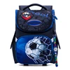 Orthopedic School Backpack For Boys 3D Cartoon Football School Bag Children 1 Grade Backpacks Kids Satchels Bookbag Russia Brand 2