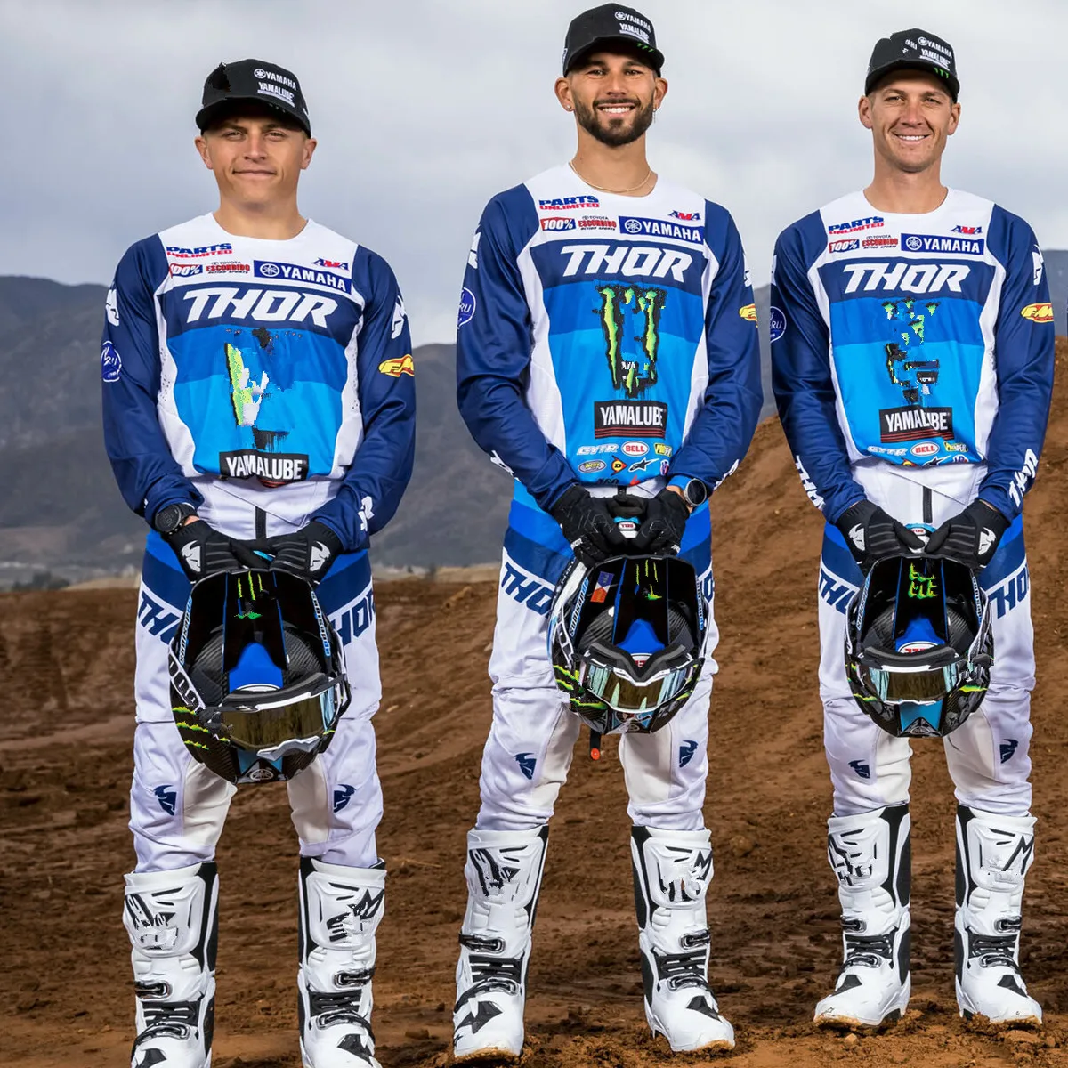2022 AMA мужской комплект снаряжения для мотоцикла Yamaha MTB BMX Кроссовый велосипед