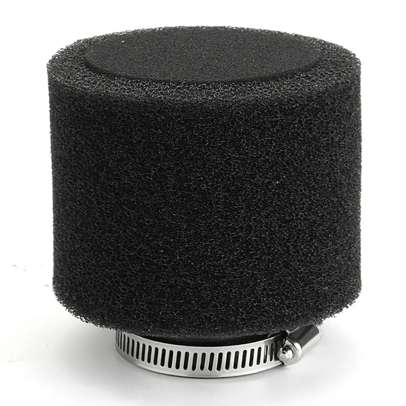 1pc acessórios de moto 35mm esponja espuma filtro ar mais limpo motocicleta scooter bicicleta sujeira pit atv peças