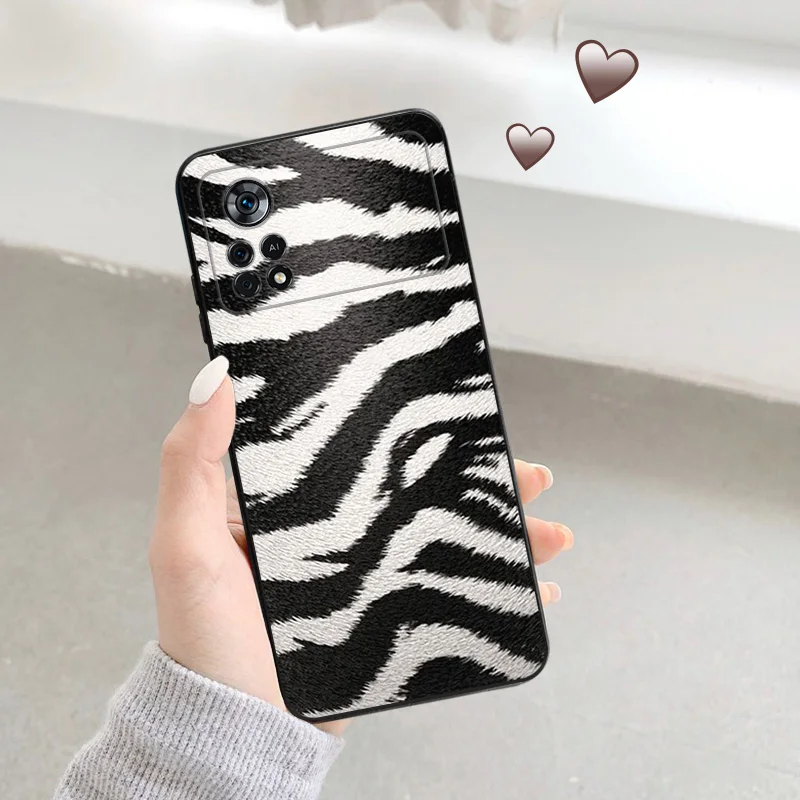 Phone Case For Xiaomi Mi Poco X5 Pro X4 GT C55 C50 C40 X3 M4 M3 M5S F4 F3 Colorful Leopard Snake Scales Camera Protective Cover