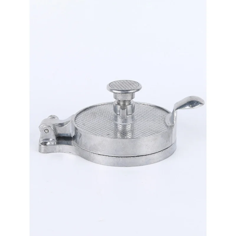 Aluminum Alloy round Hamburger Maker Fixed Adjustable Commercial Double Layer Hamburger Maker Small Machine for Baking