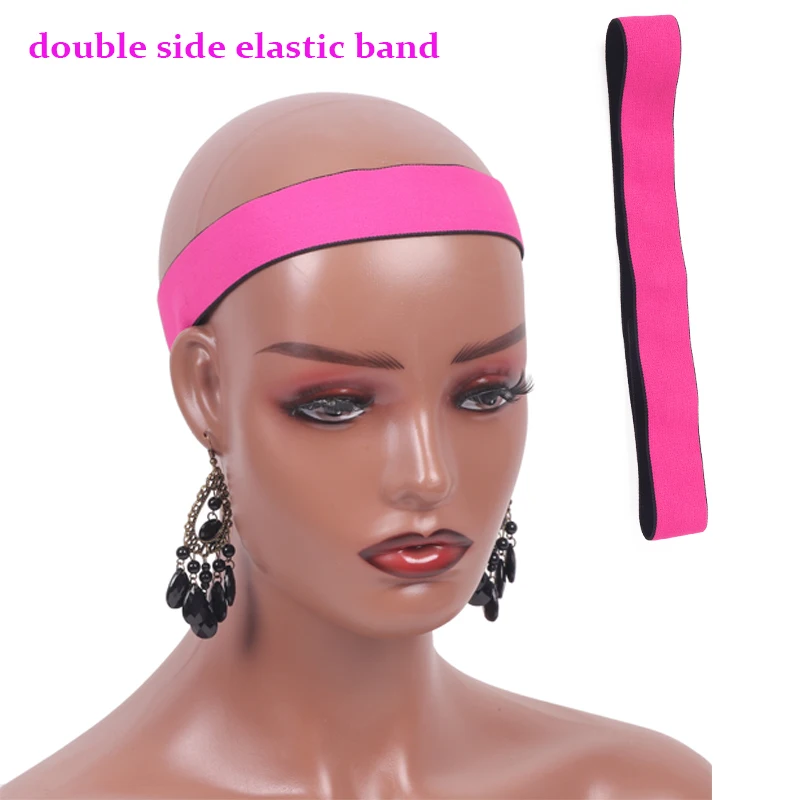 2Pcs Elastic Headband For Wigs & 1Pcs Wax Stick For Edge Control Professional Hair Styling Stick Women Edge Melt Wig Band