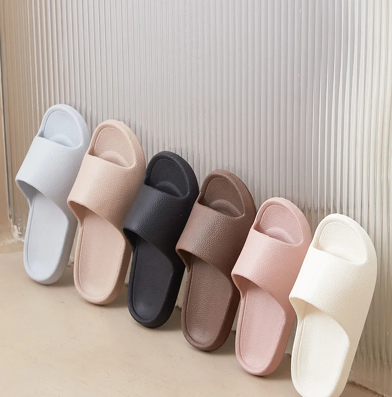 EVA Herren-Sandalen, Flip-Flops, Herren-Hausschuhe, einfarbig, rutschfest, weiche Sohle, bequeme Dusch-Hausschuhe, Outdoor-Paar-Schuhe, Sommer – Detail 15