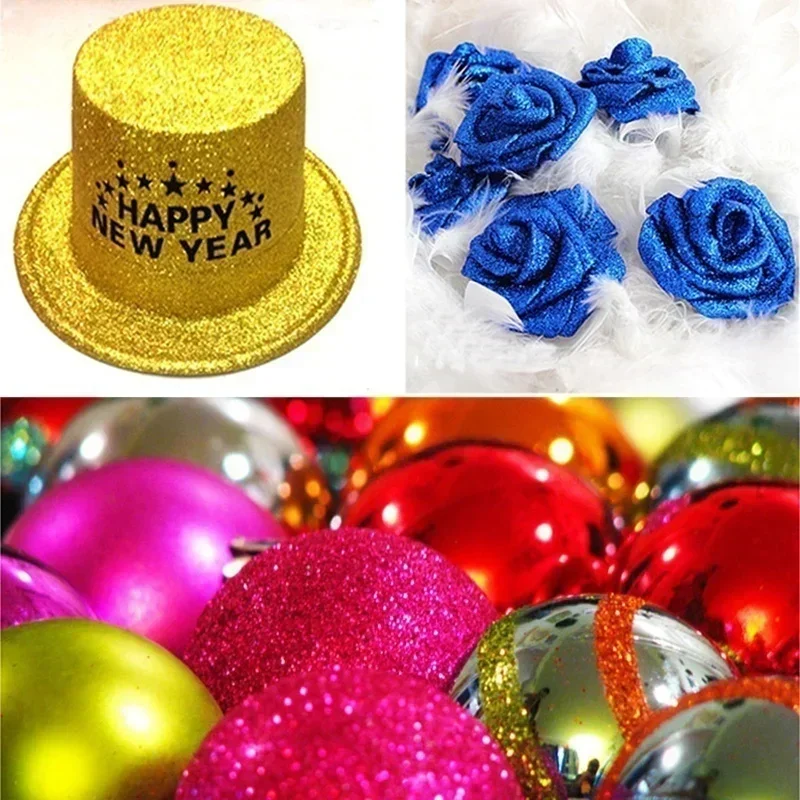 6 Bottles DIY Handmade Tool Accessories Glitter Powder Nail Art Supplies Powder Painting Decorative nail powder nail glitter nail pigment nail decoration nail decorations nail powder set