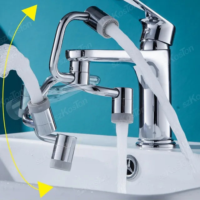 Aeratore Per Rubinetto Universale - 2 Modalità Getto, Risparmio Idrico, Facile Installazione Senza Utensili - Foto 14