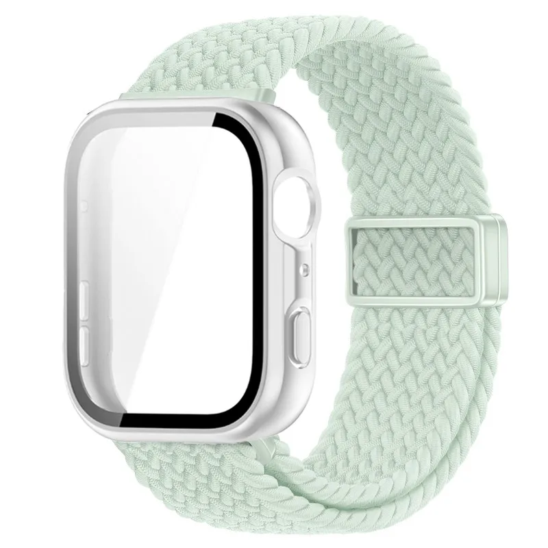 Braided Nylon Strap with Magnetic Buckle and Protective Screen Cover