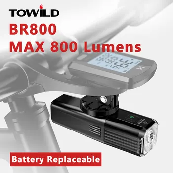 TOWILD BR800 USB Bike Light Set 1