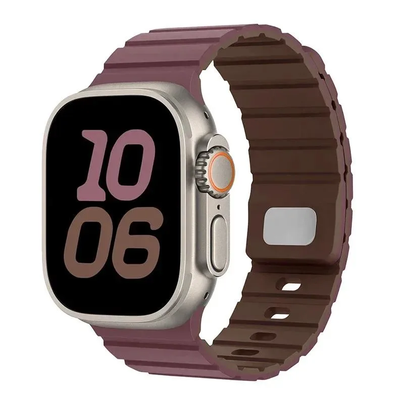Silicone Magnetic Bracelet Watch Band