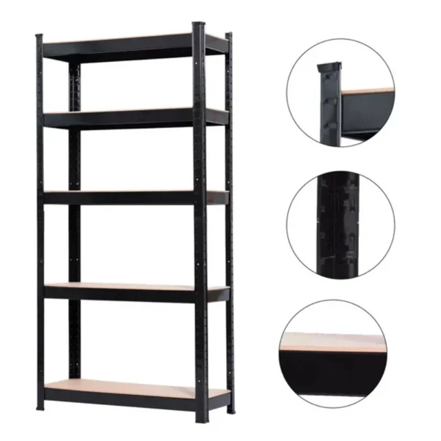 Muscle Rack Steel Storage Rack - Black