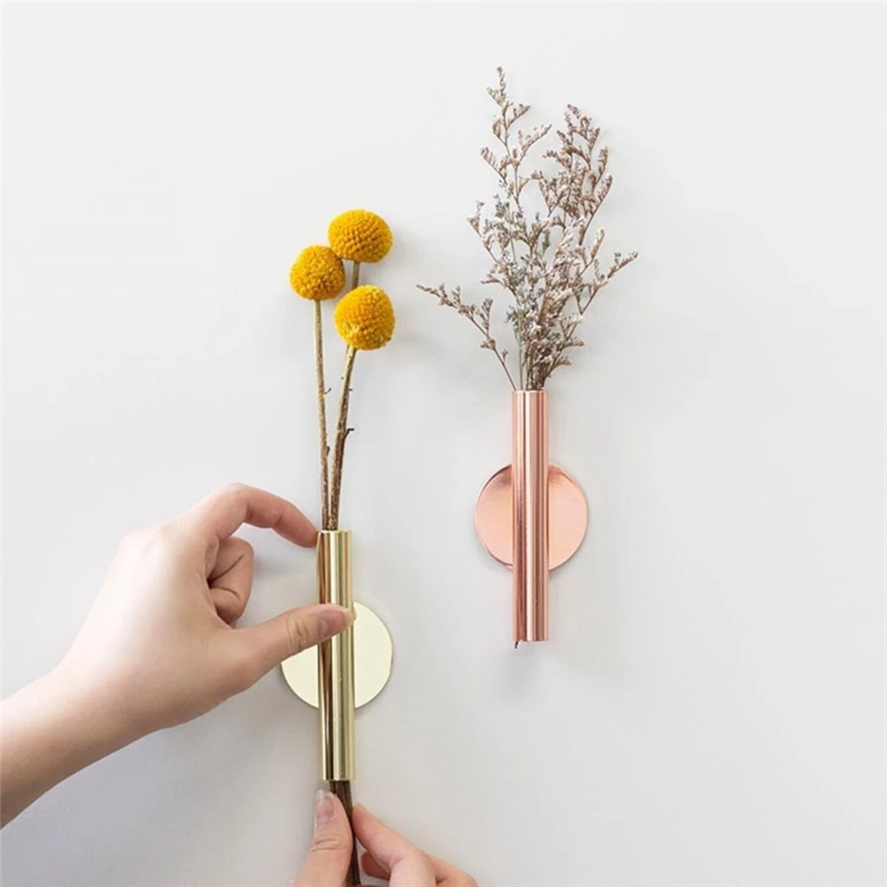 Tape Vase Living Room Entrance Wall Wall Decoration Garden Supplies Flower Rack Wall Hanging Vase Home Decor Flower Pot
