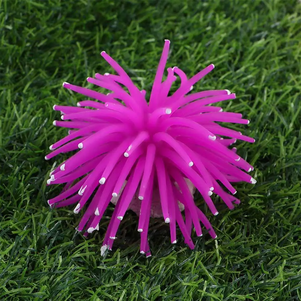 Grass 1Pcs Decoration Coral Ornament Fish Tank Silicone Aquarium Decor Artificial Coral Plant Fish Silicone