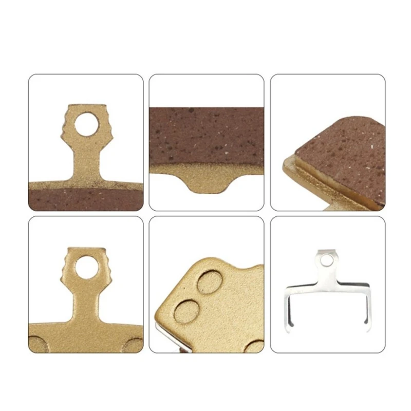 Metal Disc Brake Pads For Zero 8X 10X 11X VSETT 10 Kugoo G1 Wear MTB Electric Scooter Resistance Cycling Accessories