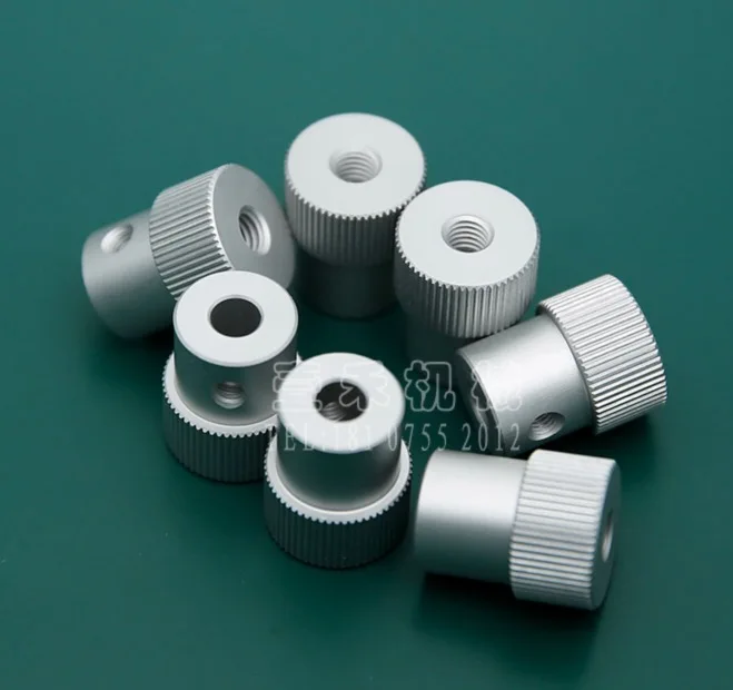 내경:6mm, 외경:18mm 알루미늄 합금 핸들 핸드휠