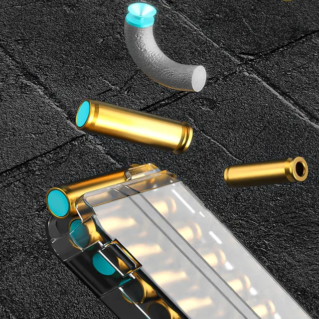 Manual Single Shot Shell Throwing Victor Short Sword Soft Bullet Gun Can Fire Toy Gun Boy Submachine Gun Long-range 3