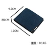 Multifunctional Men's Canvas Wallet Leisure Travel Lightweight Portable Short Style All Match Male Credit Card Holder Coin Purse 3