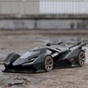 1:24 V12 Vision GT Gran Turismo Alloy Concept Sports Car Model Diecasts Metal Toy Racing Car Model Sound and Light Kids Toy Gift 2
