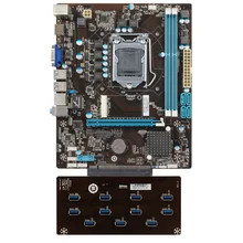 

Esonic B250-BTC Gladiators Mining motherboard support 12 gpu cards