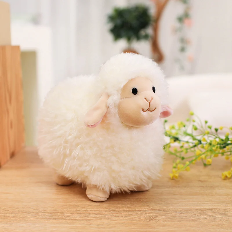 New 22/35cm Latest Dudu Sheep Doll Stuffed Plush Toy Handmade Doll Cartoon Anime Cute Pillow Children's Birthday Gift Fun Doll
