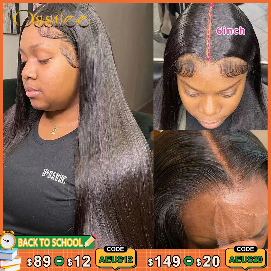 Lace Front Wig Human Hair Wigs Human Hair Wig Front Lace Wig Pre Cut Lace Wig Human Hair Ready to Wear 5x5 HD Lace Closure Wig 13x4 Front Human Hair Straight 360 Full