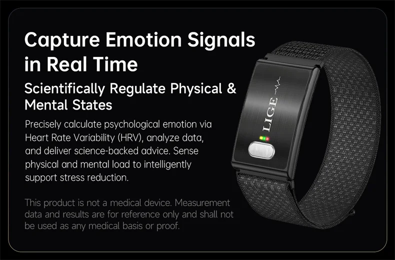 Smart Armband Mit Ekg Herzfrequenz Und Blutdruckmessgerät_voghion.com