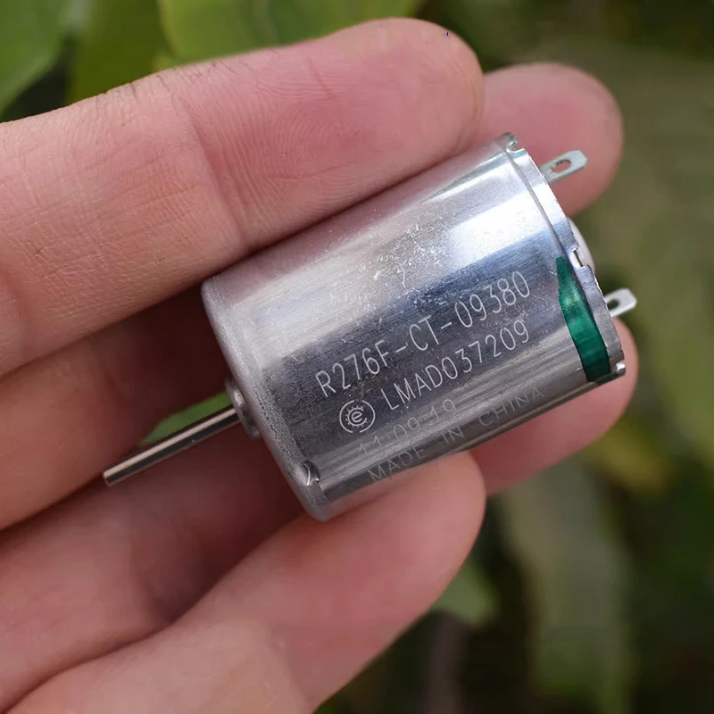 RF-370CB R276F-CT-09380 6극 로터 미니 370 DC 전기 모터 12V 13.5V 18V 3700RPM 저속 무소음 마이크로 24mm 원격 제어용
